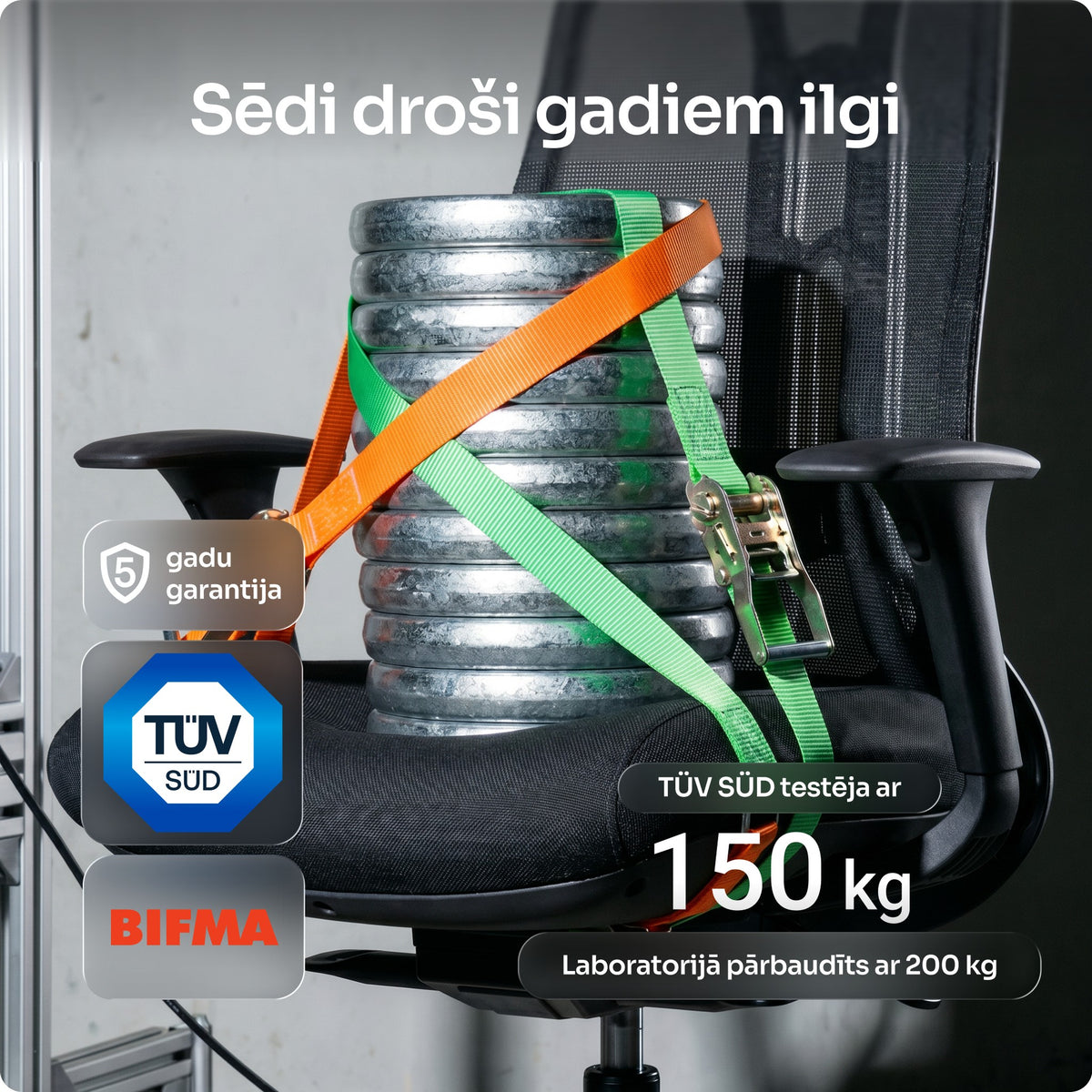 Ergonomisks krēsls OmniSit Pro