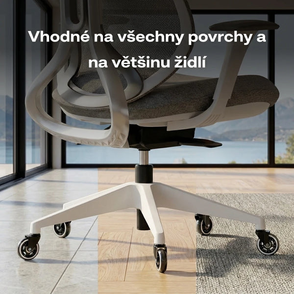 Premium gumijas ritenīši, 5 gab. komplekts