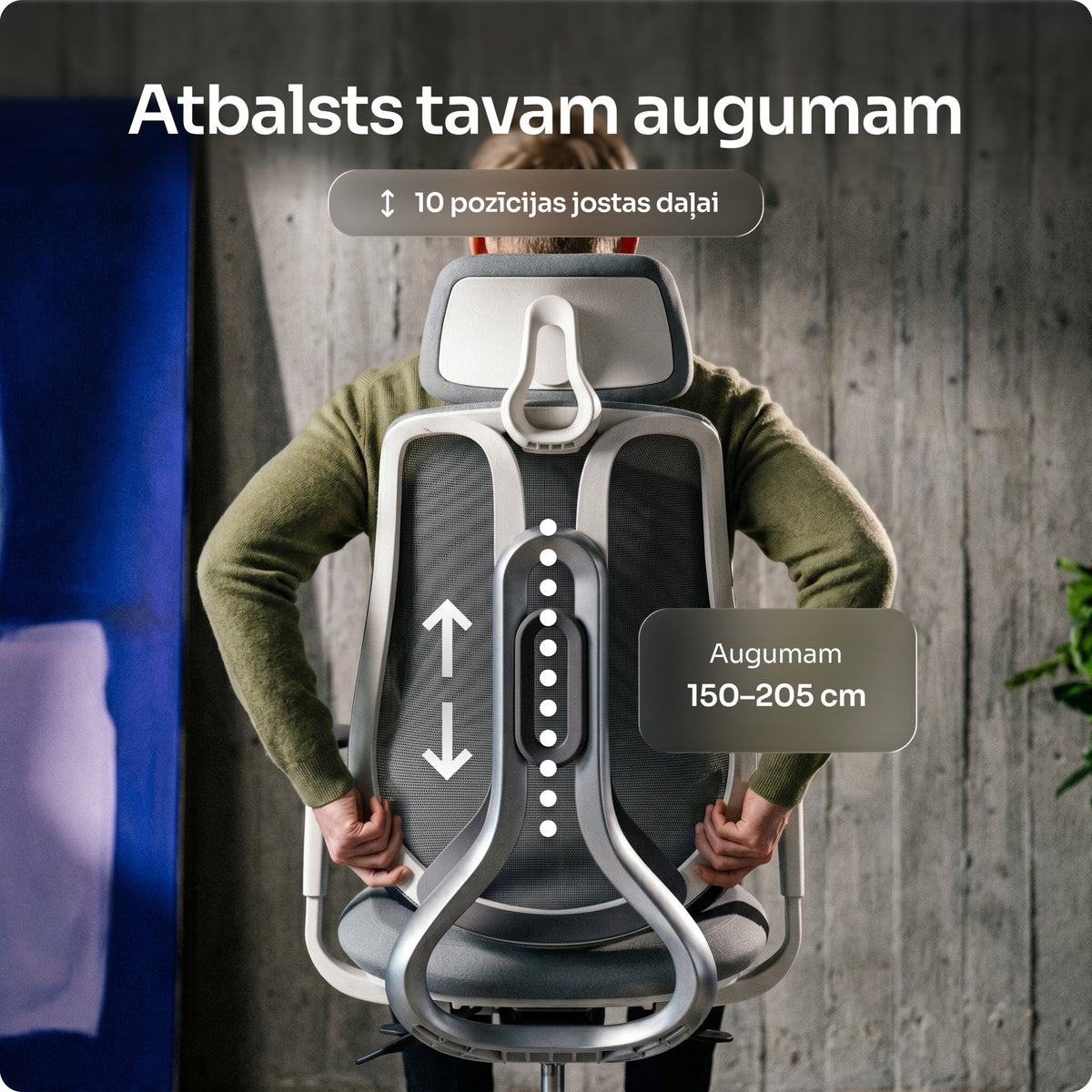 Ergonomisks krēsls OmniSit Pro