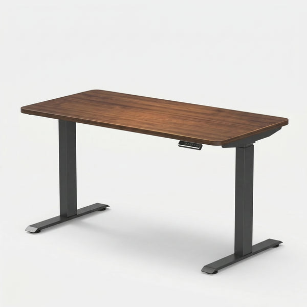 OmniPRO galds 120×60 cm - Riekstkoks Melnas kājas