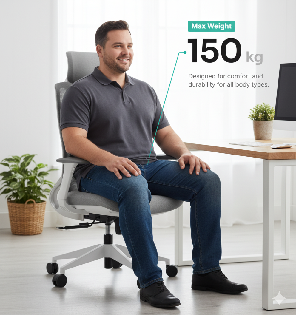 OmniSit Pro 150 kg tests